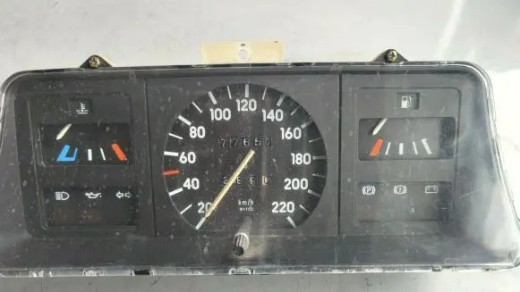 Opel Kadett E Speedometer (instrument cluster) 81136035