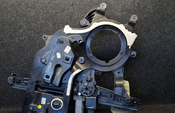 Front door window regulator motor