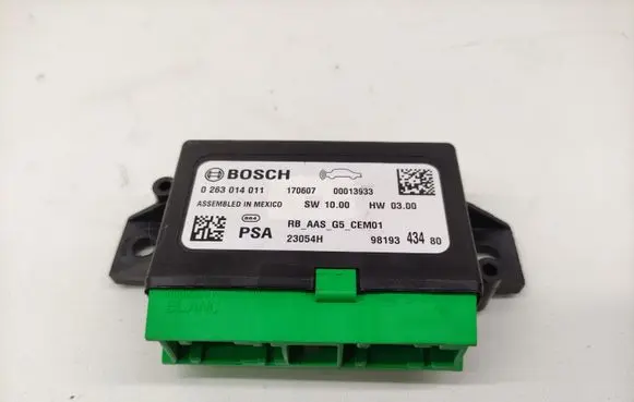 Citroen C3 Parking PDC control unit/module 9819343480