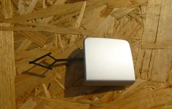 Audi Q2 - Rear bumper row hook cap/cover 81A807441B