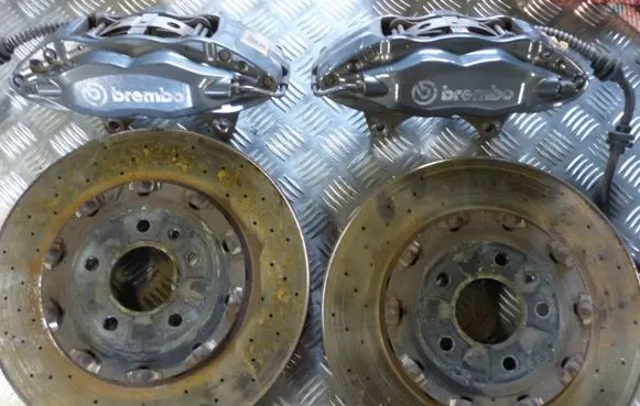 Opel Astra J Front brake disc