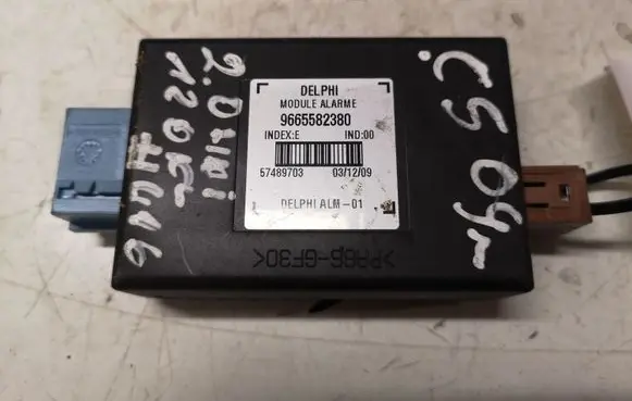 Citroen C5 Alarm control unit/module 9652021180