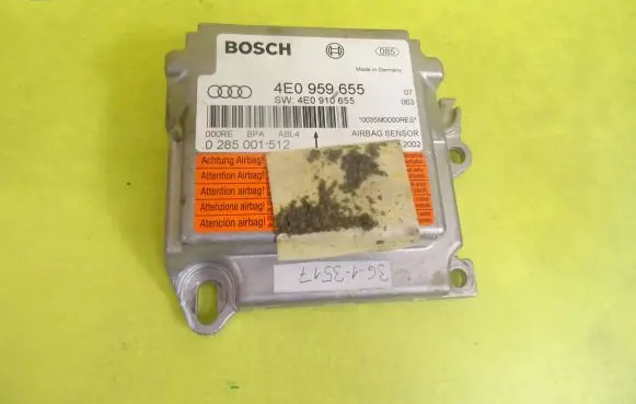 Audi A8 S8 D3 4E Airbag control unit/module 4E0959655 0285001512