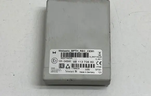 Citroen C5 Aircross Auxiliary heating control unit/module 10R046949 9811370680 9027443A