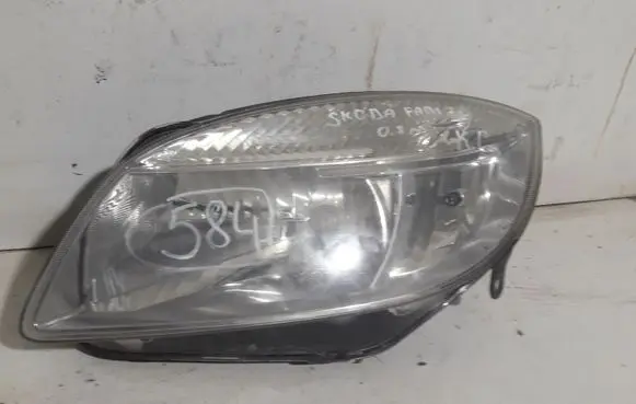 Skoda Fabia Mk2 (5J) Headlight/headlamp