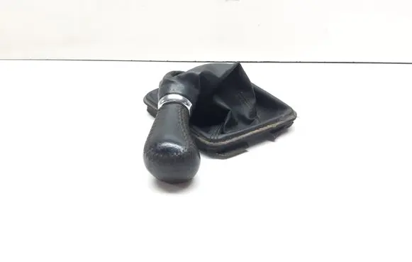 Gear lever shifter trim leather/knob