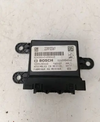 Opel Zafira C Parking PDC control unit/module 22810361