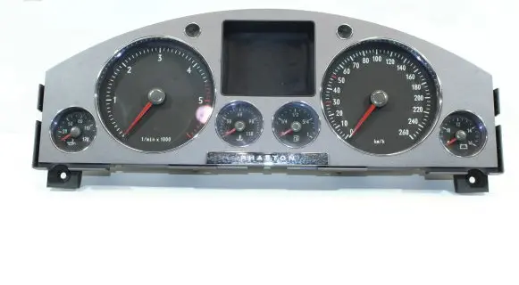 Volkswagen Phaeton Speedometer (instrument cluster) 3D0920882F 0263619304 2233000015