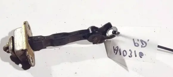Front door check strap stopper