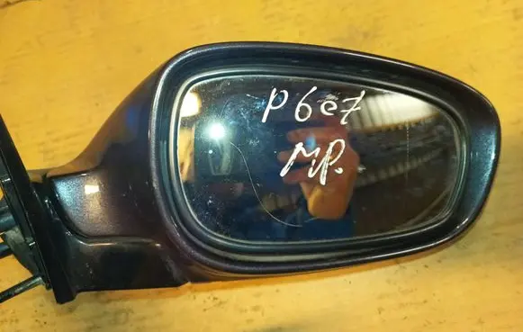Peugeot 607 Front door electric wing mirror 