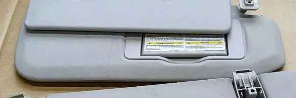 Mercedes-Benz R W251 Sun visor