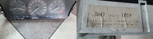 Volkswagen PASSAT B4 Speedometer (instrument cluster) 3A0919059