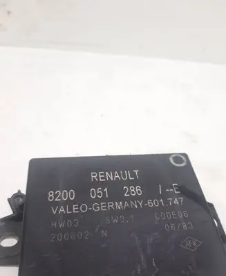 Renault Laguna II Parking PDC control unit/module 8200051286 200602