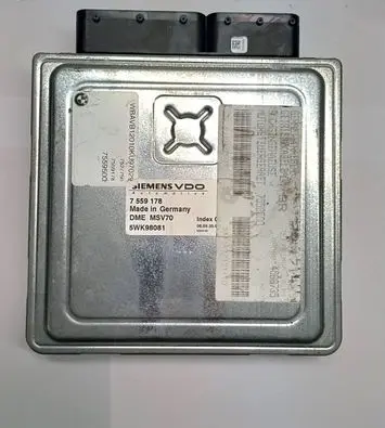 BMW 5 E60 E61 Engine control unit/module 7559178 5WK98081 MSV70
