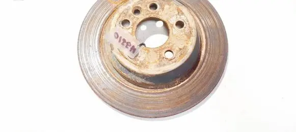Ford Mondeo MK IV Rear brake disc neventiliuojamas