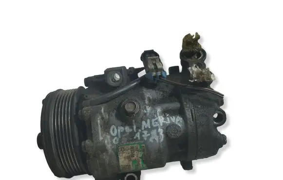 Opel Meriva A Air conditioning (A/C) compressor (pump) 24421642 SD6V121429F 01504402562