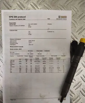 Volvo XC60 Fuel injector 0445116016