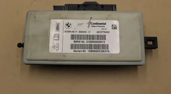 BMW 5 F10 F11 Airbag control unit/module 9350003 15B0620C0637N A2C37764205
