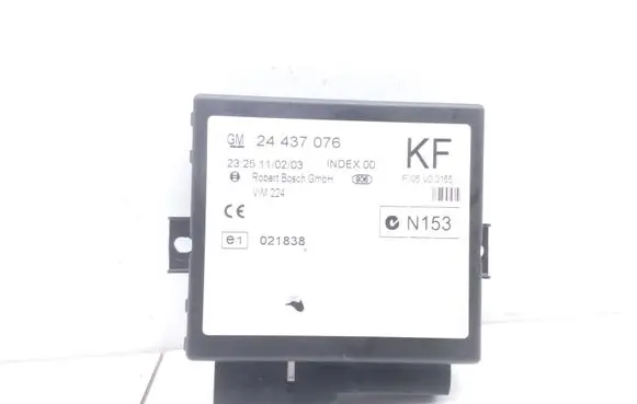 Opel Zafira A Comfort/convenience module 24437076