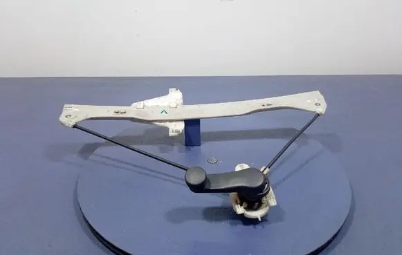 Volkswagen Fox Front door window regulator with motor 5Z3837501E