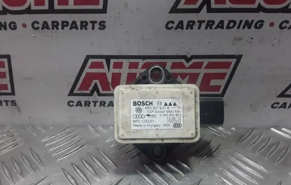 Audi A4 S4 B8 8K ESP acceleration yaw rate sensor 8R0907637B 7050333 0265005853