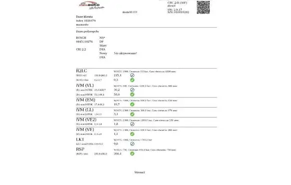 Opel Astra H Fuel injector 0445110276