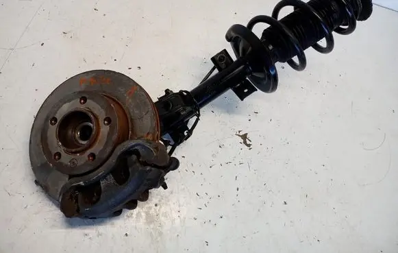 Renault Master III Front shock absorber with coil spring 543028774R