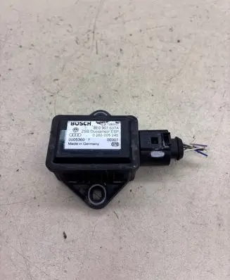 Audi A6 S6 C6 4F ESP acceleration yaw rate sensor 1275100384 0265005245 8E0907637A