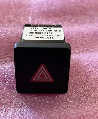 Audi Q5 SQ5 Hazard light switch 80A941509