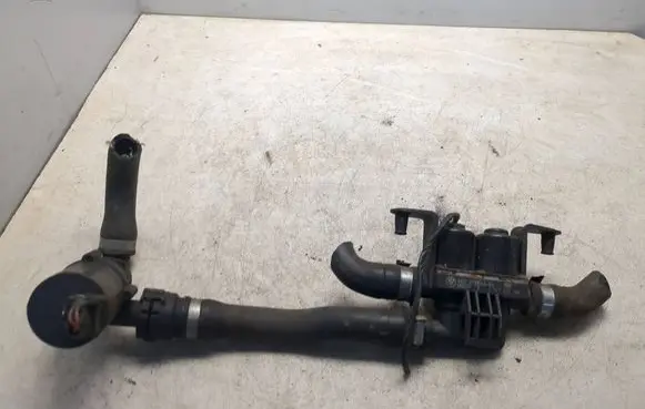 Coolant heater control valve
