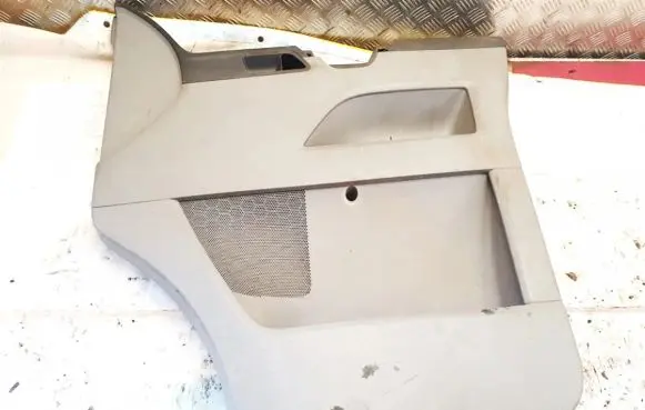 Front door card panel trim