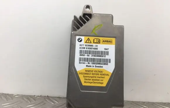 BMW 5 F10 F11 Airbag control unit/module 9239985 65779239985 6577923998501