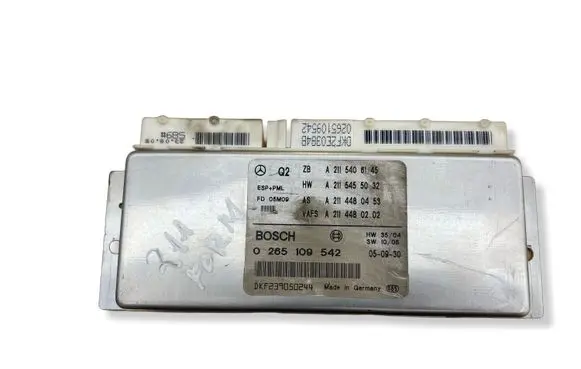 Mercedes-Benz E W211 ESP (stability system) control unit A2114480202