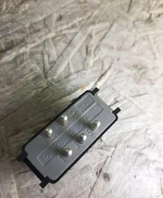 Mercedes-Benz E W124 Windscreen/window heater switch 1298207410