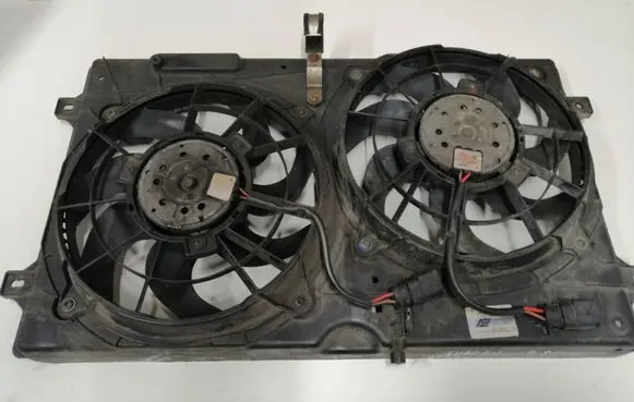 Volkswagen Sharan Radiator cooling fan shroud 7M3121207B YM218147AB