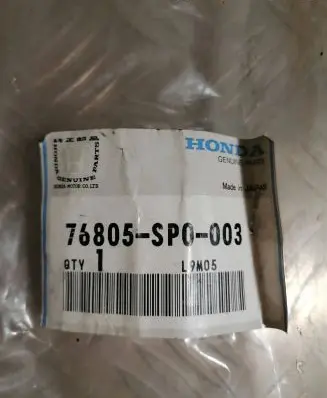 Honda Legend III KA9 Window washer liquid tank fill tube 76805SP0003