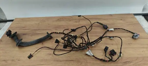 Volkswagen Touareg I Front door wiring loom 7L6971120 7L6971121J 32576103
