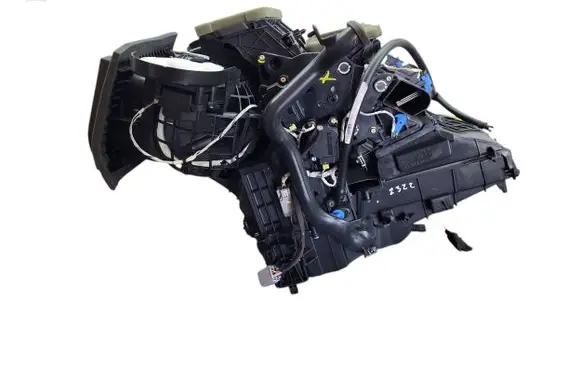 Interior heater climate box assembly