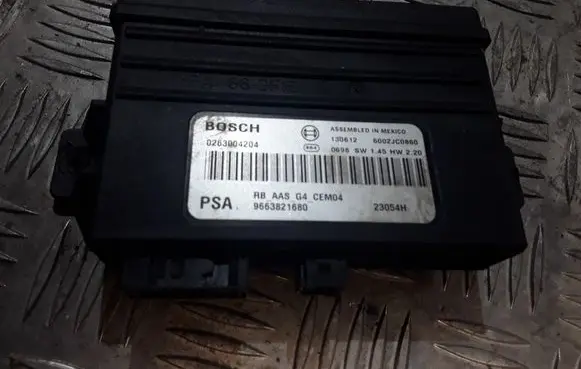 Citroen C3 Parking PDC control unit/module 0263004204 9663821680 6002JC0860