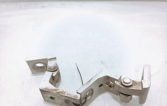 Front door hinge set