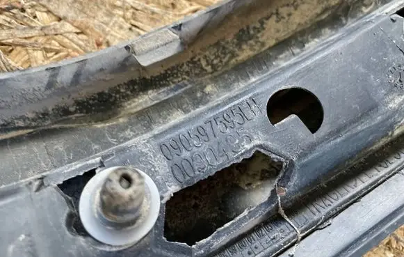 Opel Zafira A Rear door trim (molding) 090597593