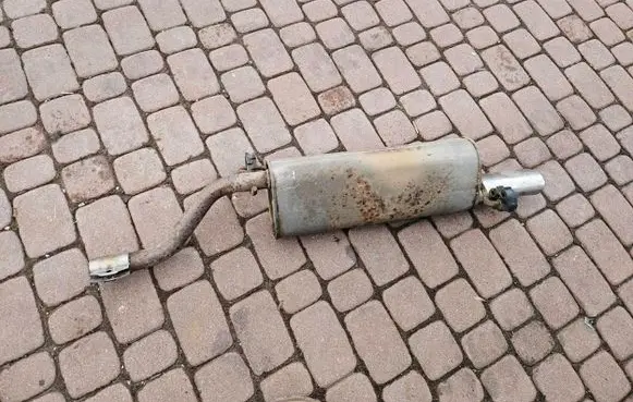 Opel Corsa E Rear muffler/silencer tail pipe 13263395