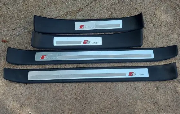 Audi A4 S4 B7 8E 8H sill trim set (inner) 8E0853373A 8E0853375A