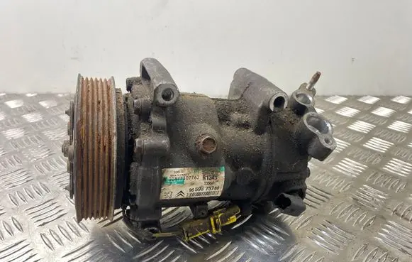 Peugeot 207 Air conditioning (A/C) compressor (pump) 9659875780