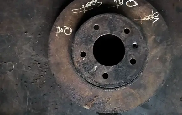 Opel Antara Front brake disc