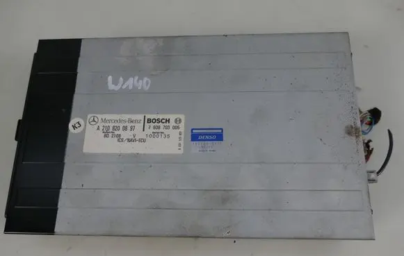Mercedes-Benz S W140 GPS navigation control unit/module A2108200897