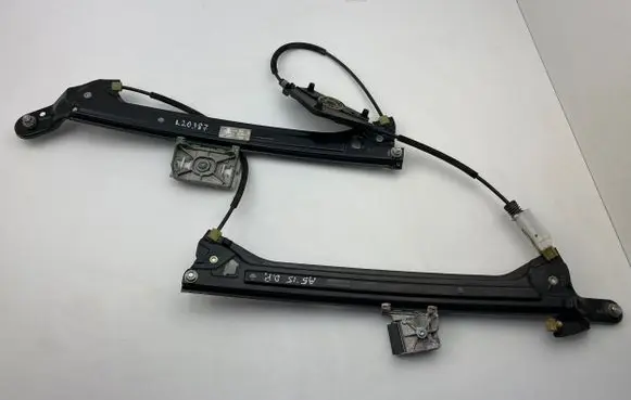 Front window lifting mechanism without motor