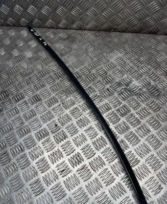 Front door glass trim molding