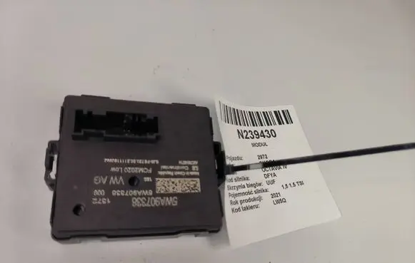 Skoda Octavia Mk4 Central body control module 5WA907338
