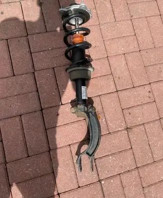 Audi A7 S7 4G Front shock absorber with coil spring 4G8031F